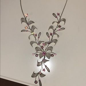 Vintage flower necklace